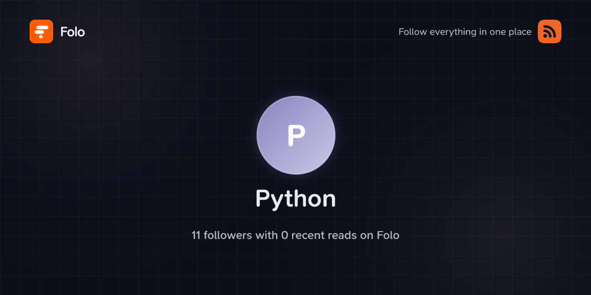 Python | Folo