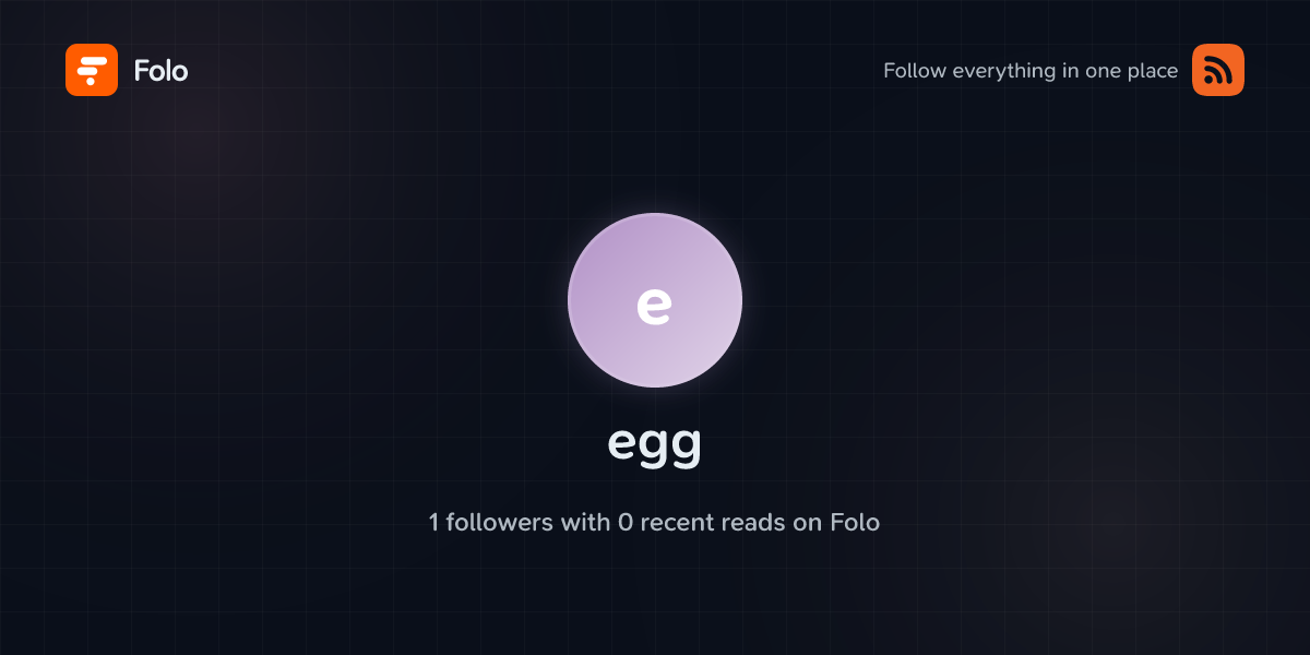 egg | Folo